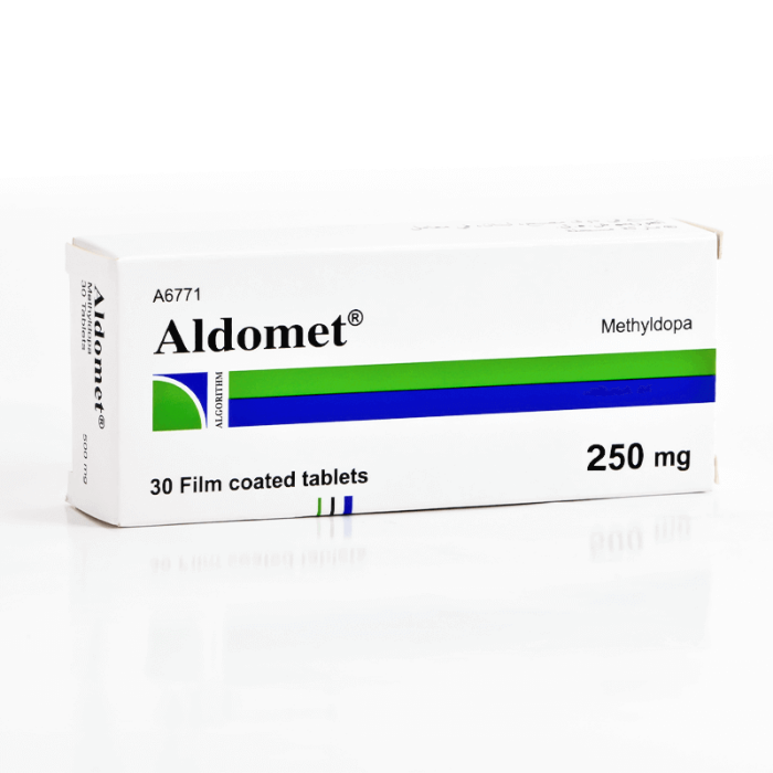 ALDOMET 250MG 30 TABLETS